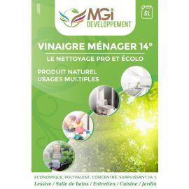 Vinaigre ménager 14° - 5 litres